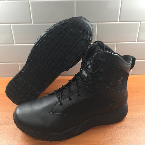 Under Armour UA Steller Tac Black Tactical Boots - Picture 1 of 14